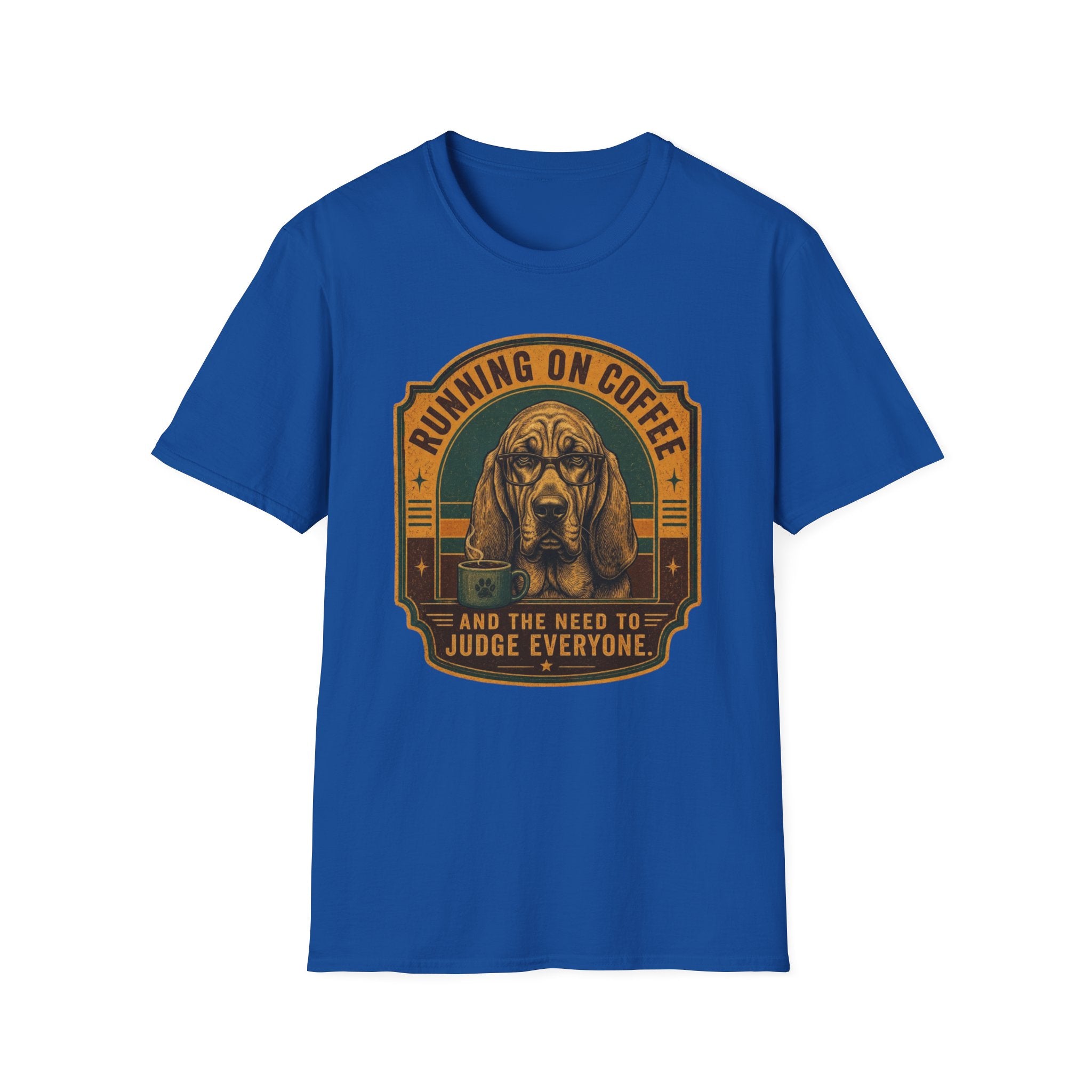 Running on coffee and judgement T-Shirt
