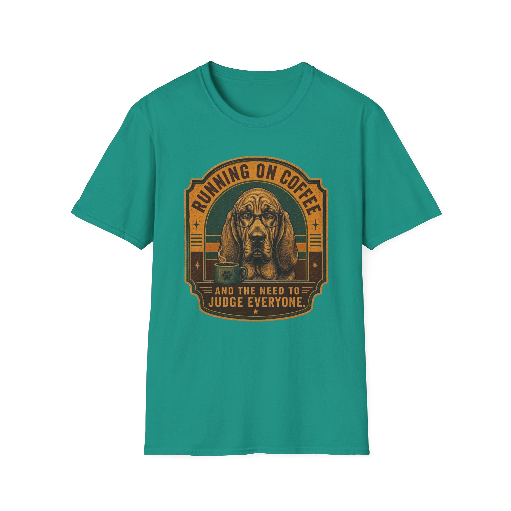Running on coffee and judgement T-Shirt