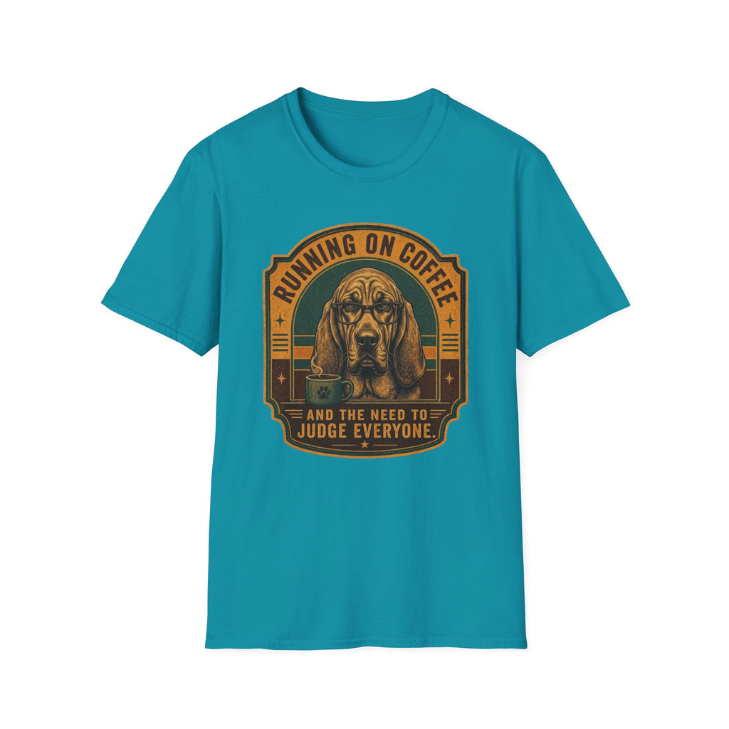 Running on coffee and judgement T-Shirt