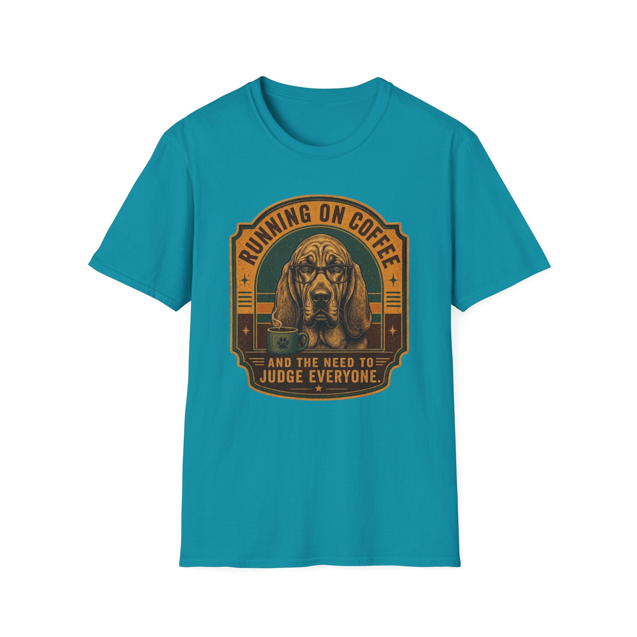 Running on coffee and judgement T-Shirt
