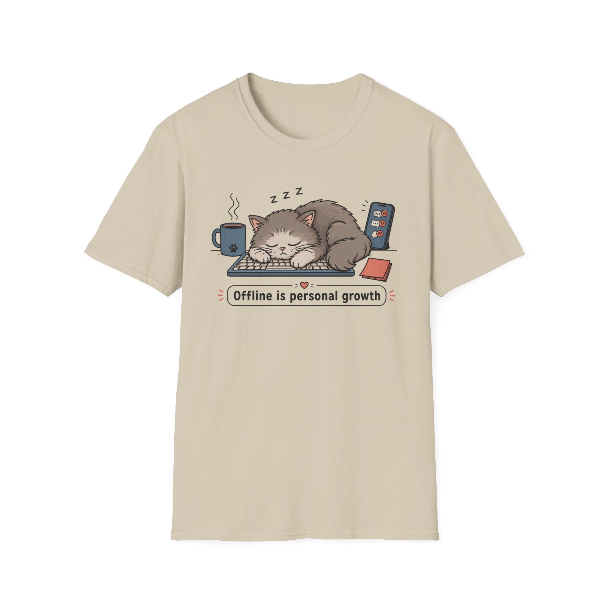 Offline is personal growth T-Shirt