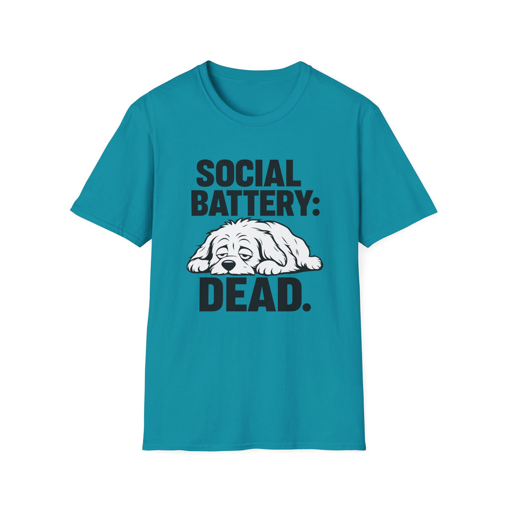 Social battery dead T-Shirt