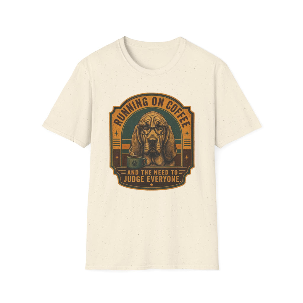 Running on coffee and judgement T-Shirt