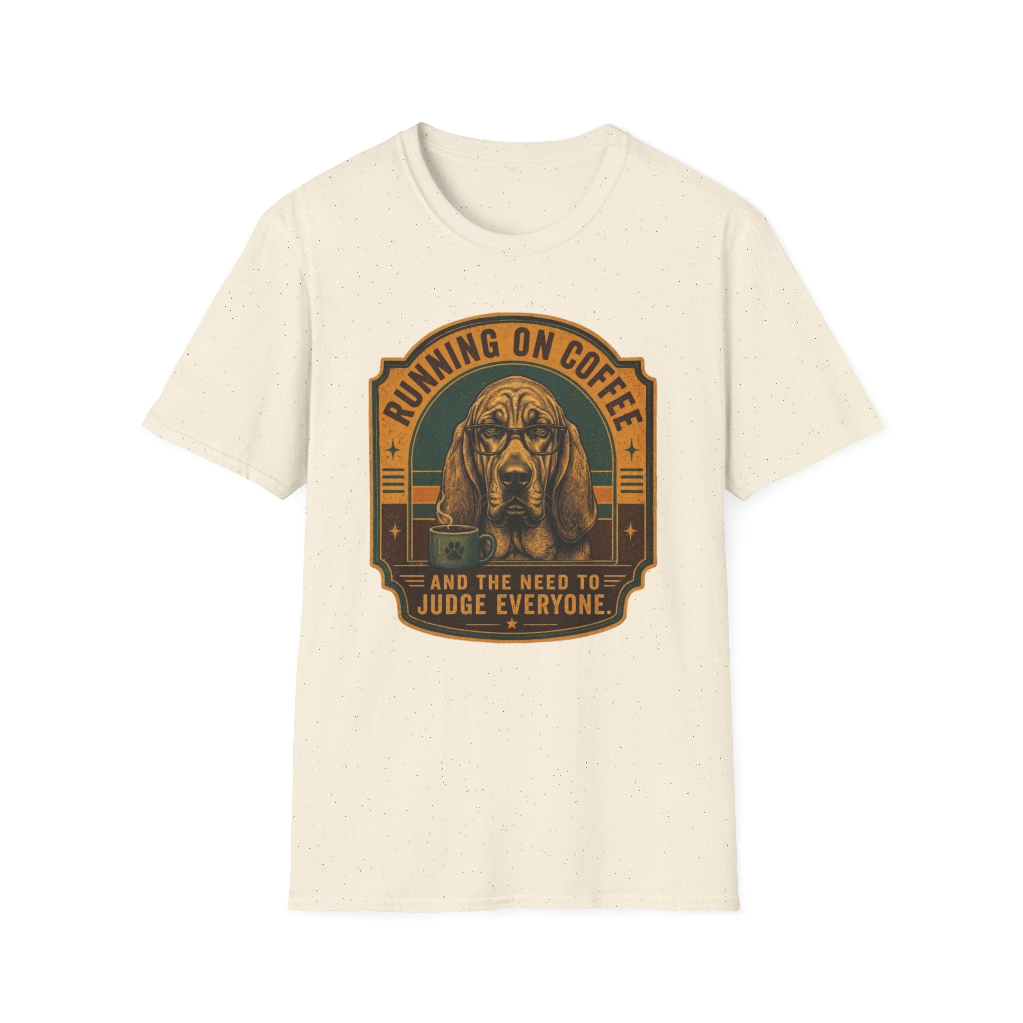 Running on coffee and judgement T-Shirt