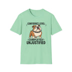 Overconfident Dumb Dog T-Shirt