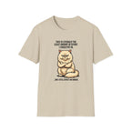 Minimal effort, maximum expectation cat's attitude T-Shirt