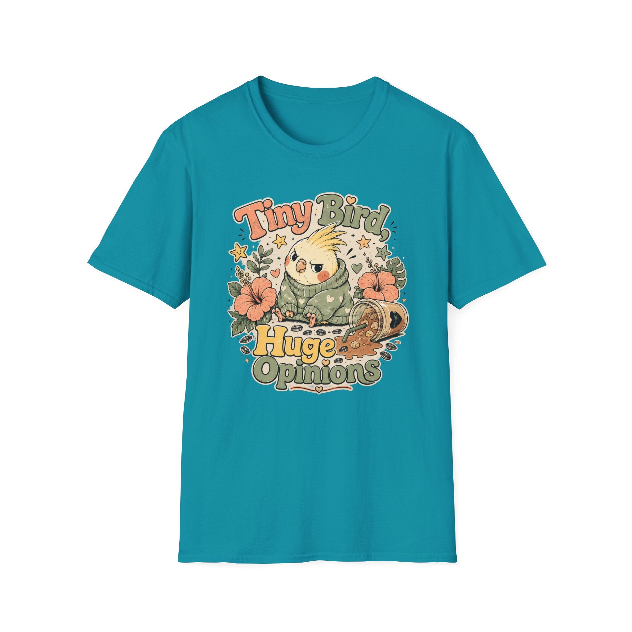 Tiny bird, huge opinions T-Shirt