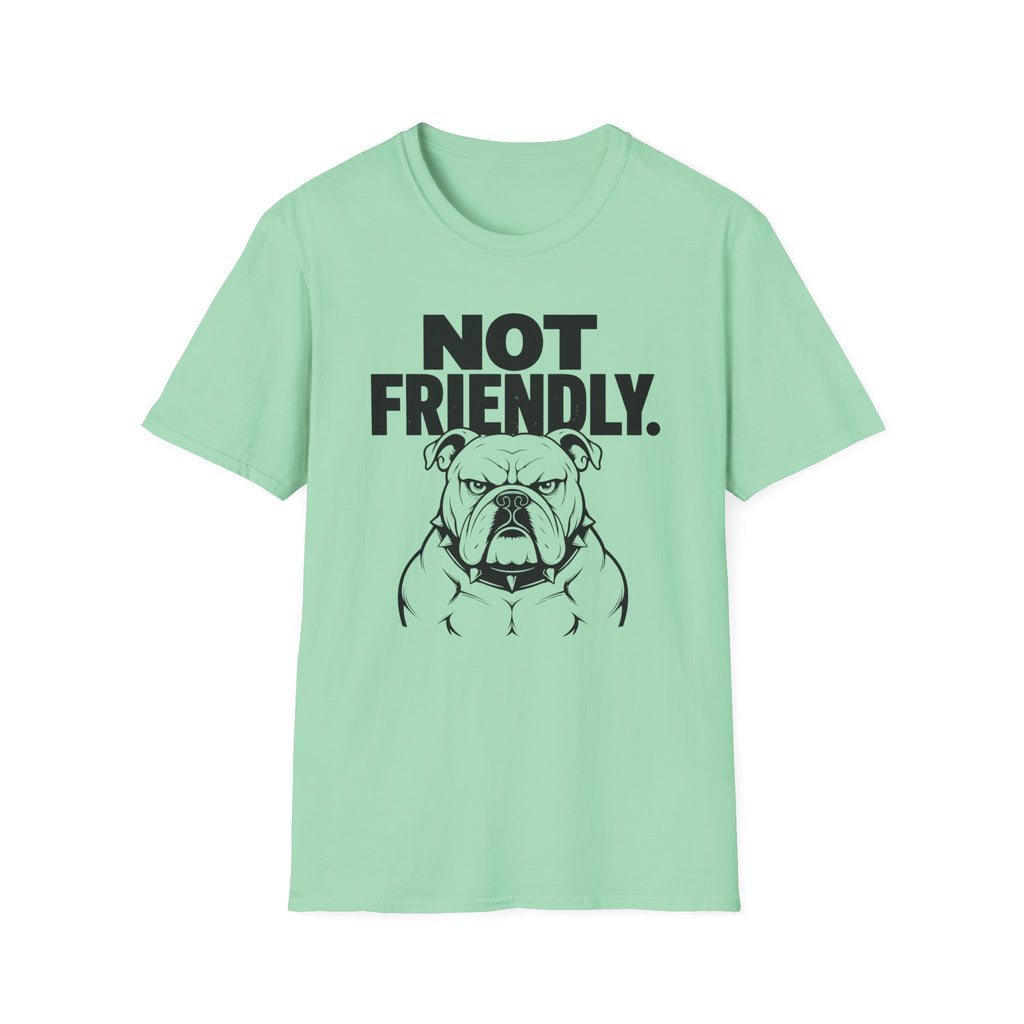 Not friendly bulldog mascot T-Shirt