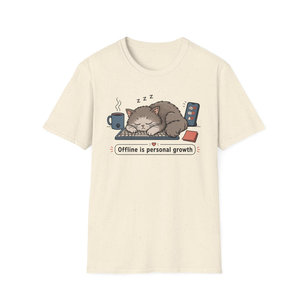 Offline is personal growth T-Shirt
