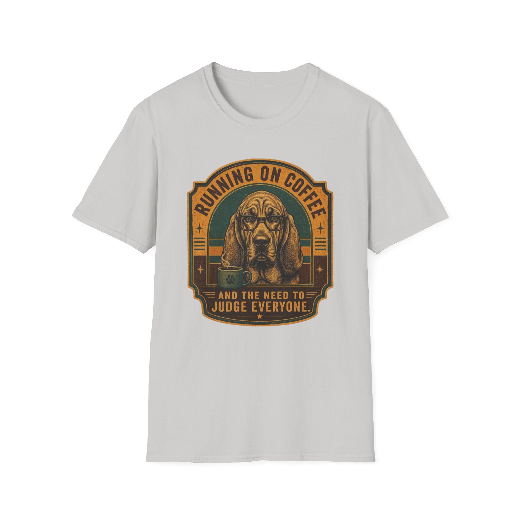 Running on coffee and judgement T-Shirt