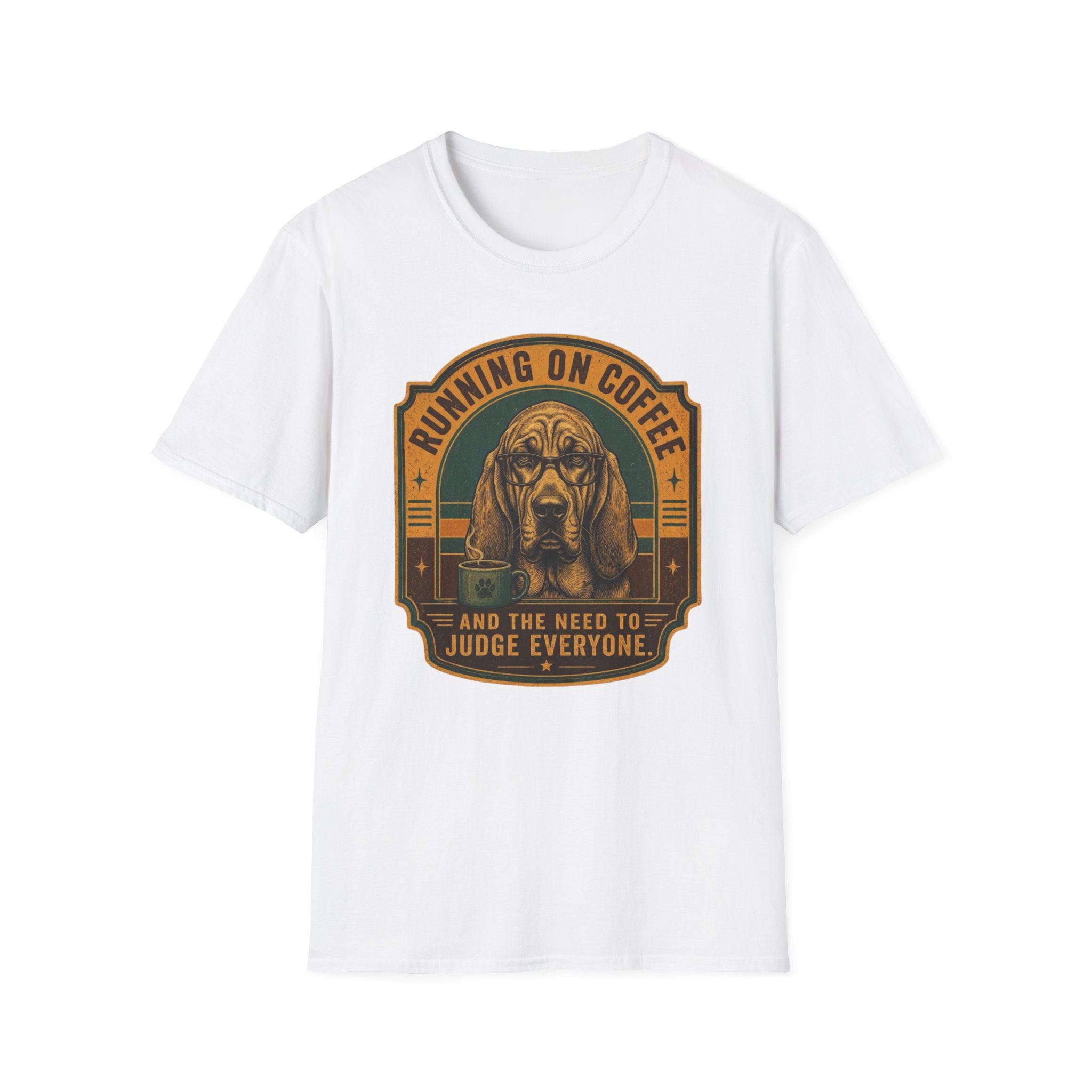 Running on coffee and judgement T-Shirt