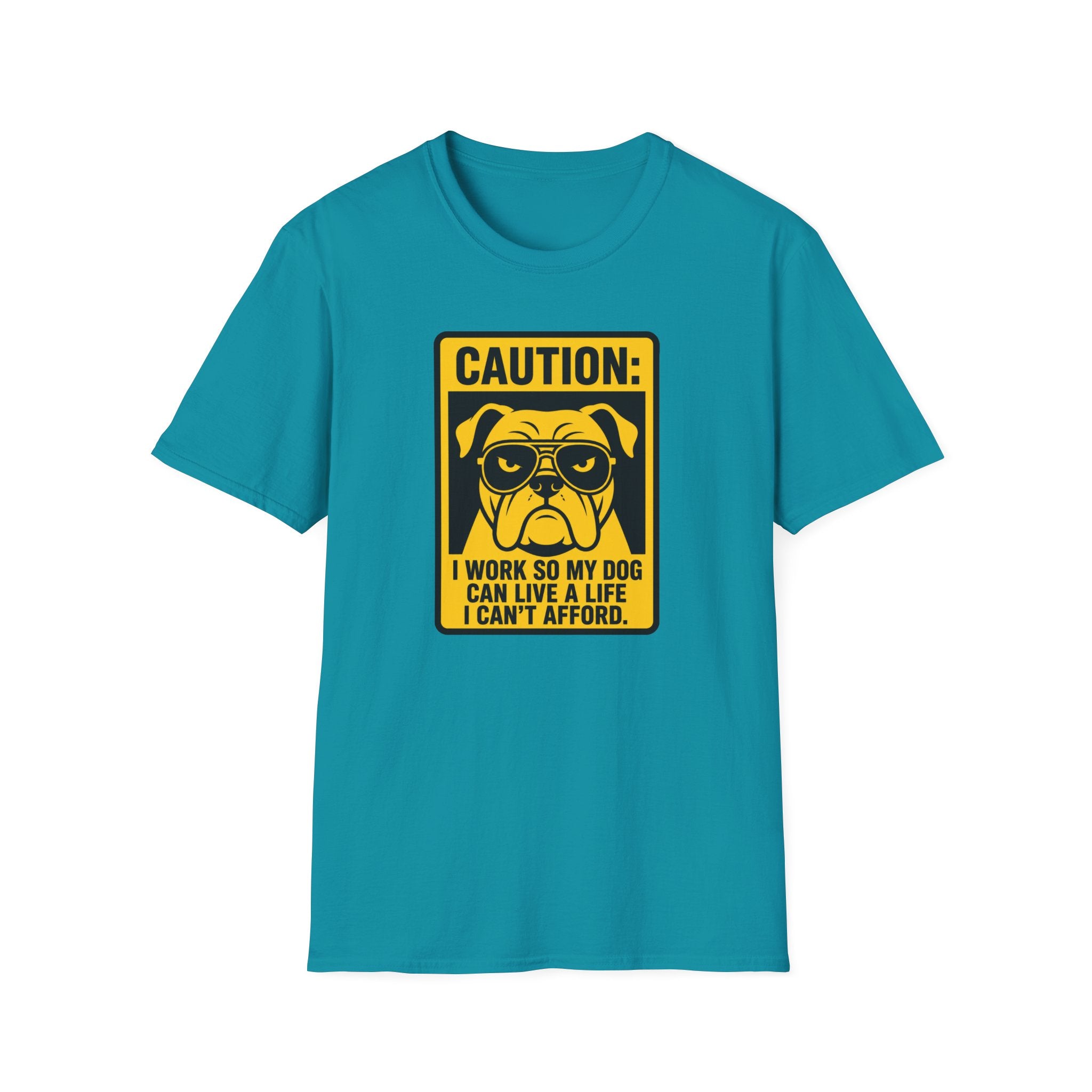 Caution work hard for your dog T-Shirt