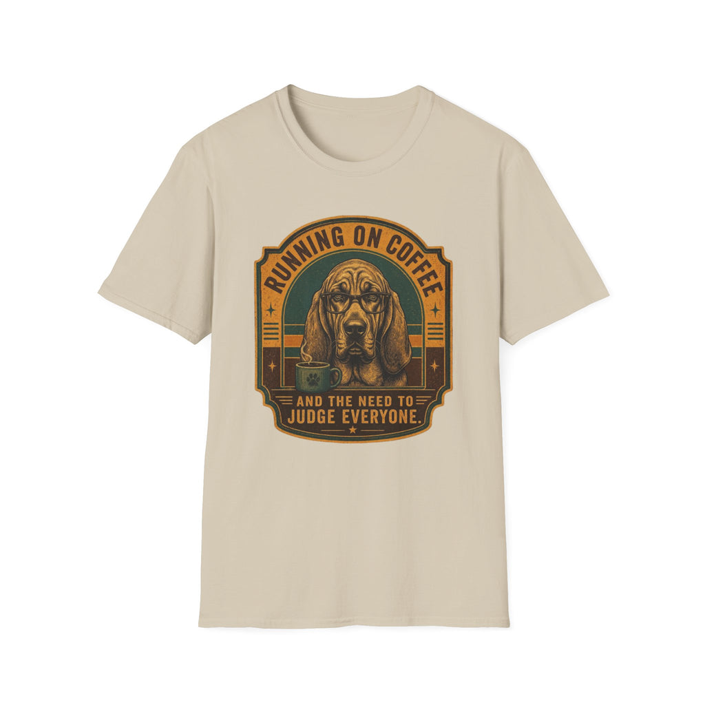 Running on coffee and judgement T-Shirt
