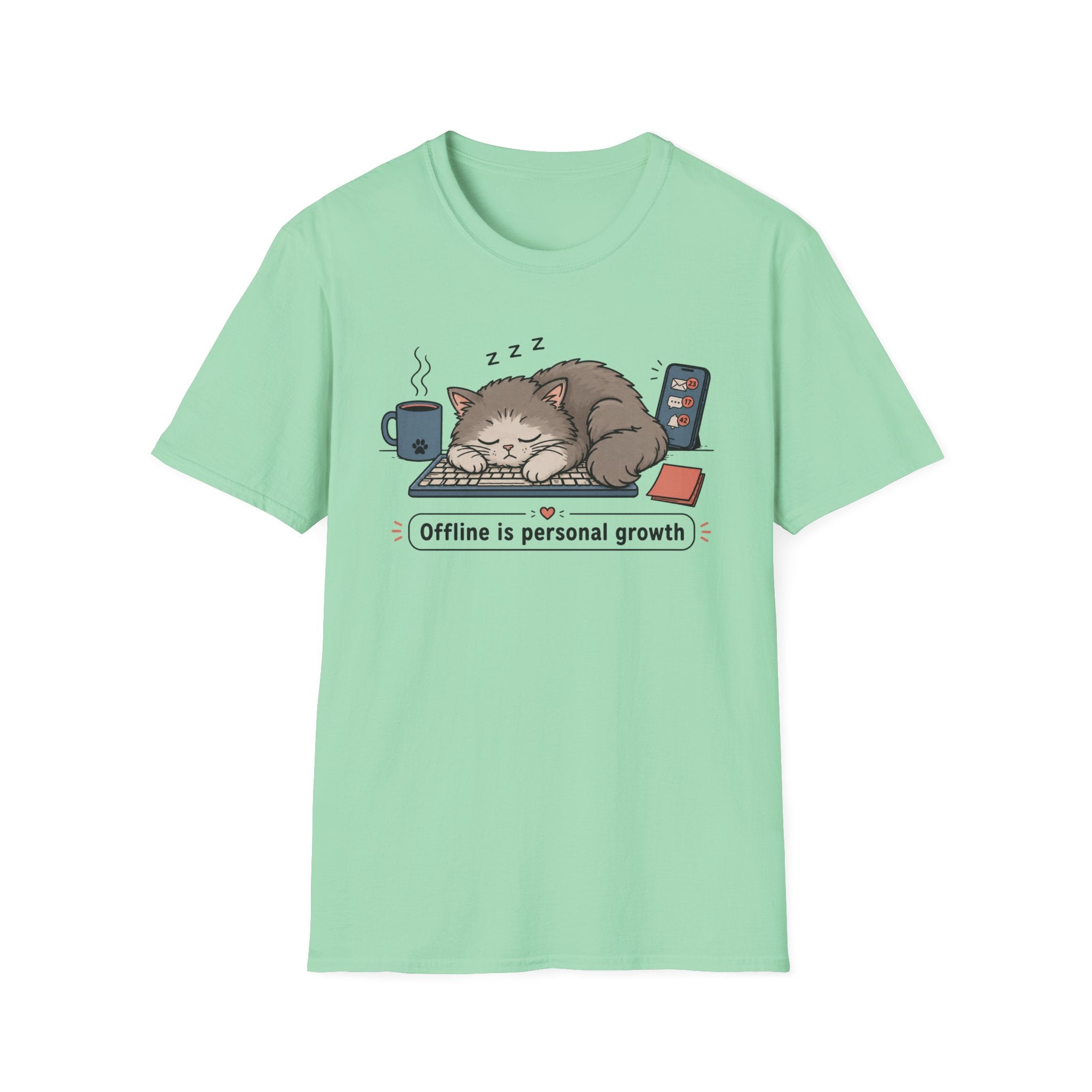 Offline is personal growth T-Shirt