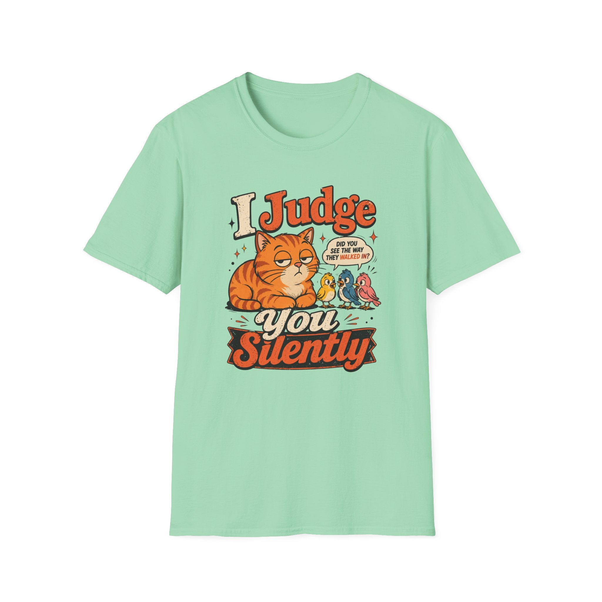 I judge you silently T-Shirt