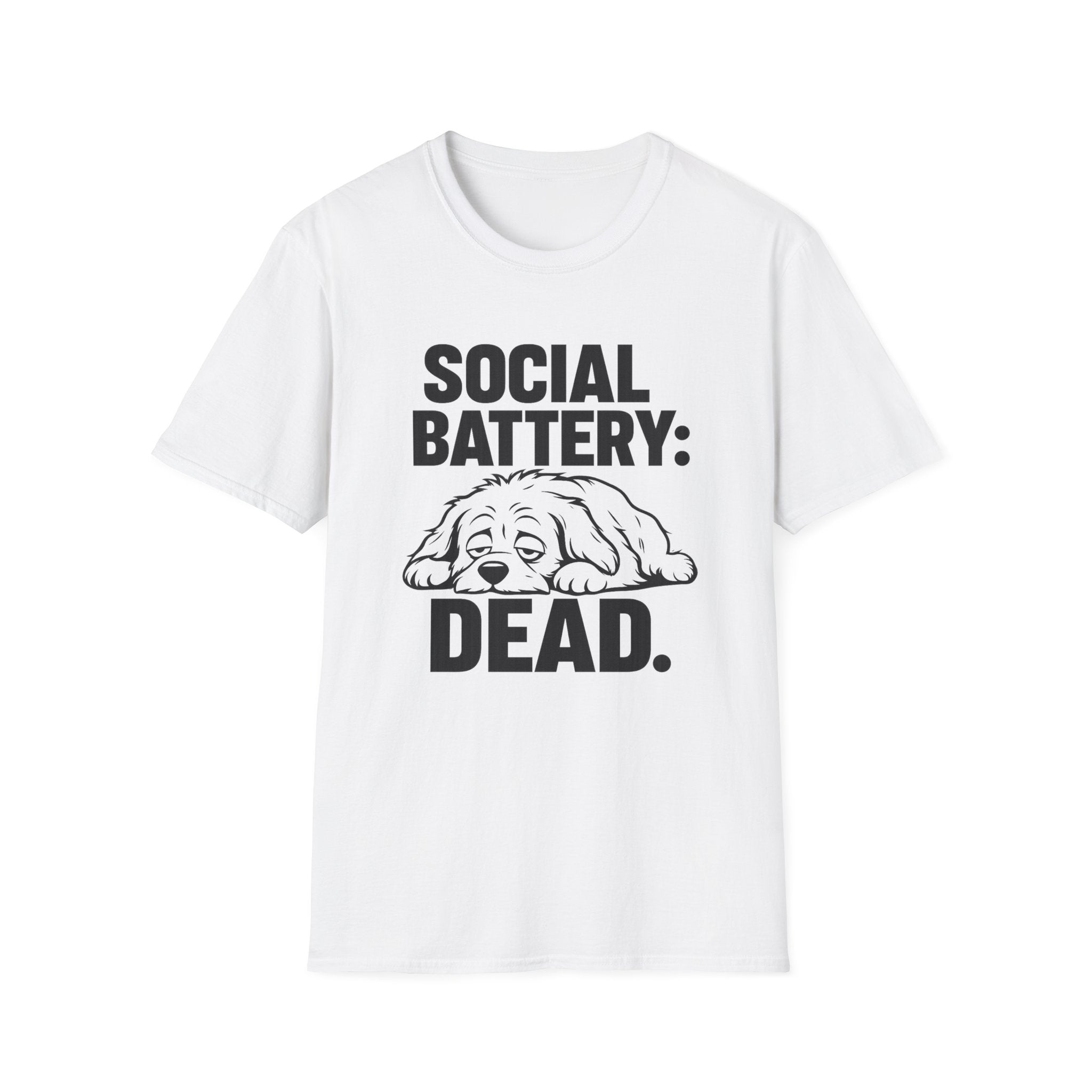 Social battery dead T-Shirt